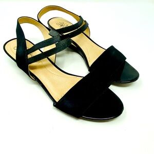 Elegant Black Women's Sandals Size 9.5
